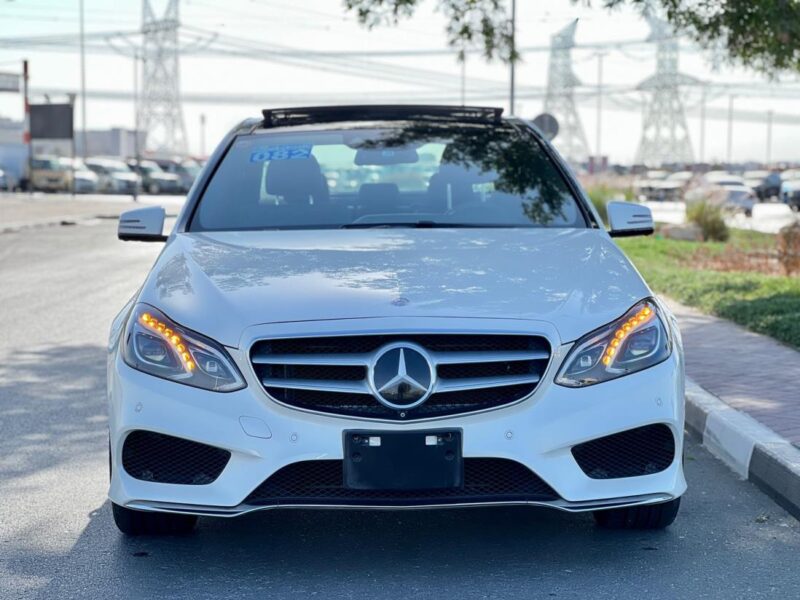 MERCEDES-BENZ E300 2.0-liter Turbocharged 4-Cylinder WHITE 2016