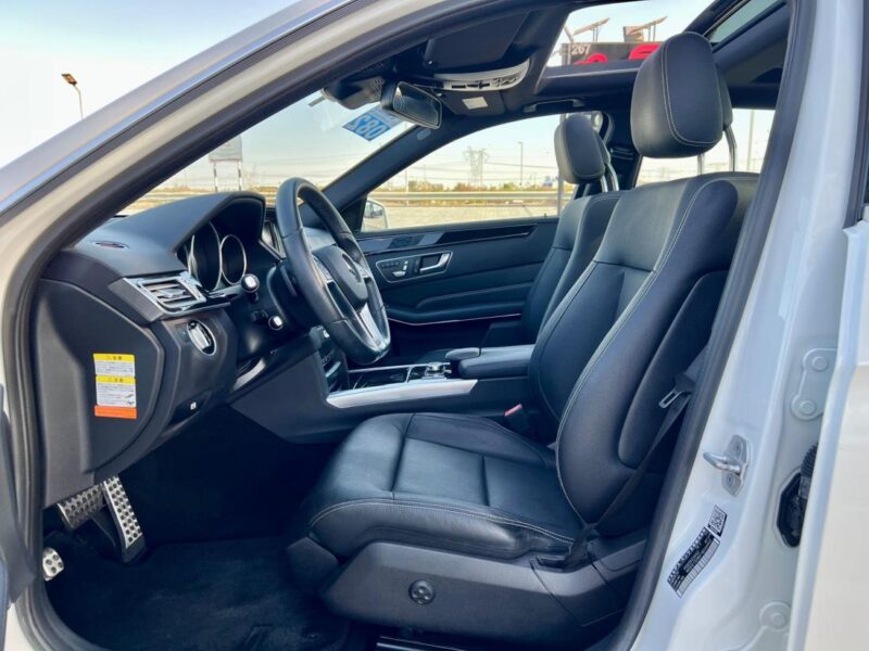 MERCEDES-BENZ E300 2.0-liter Turbocharged 4-Cylinder WHITE 2016