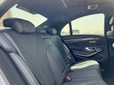 2015 MERCEDES BENZ S 400 h 3.5L V6 Hybrid Full Option Silver Black