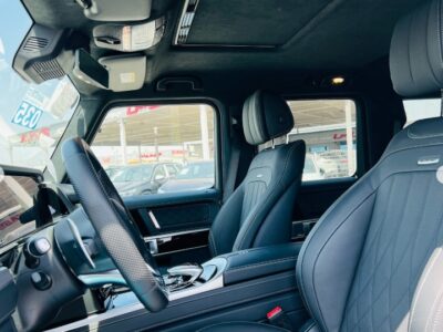 2019 MERCEDES BENZ G 63 AMG 4.0L V8 Biturbo Engine White Black