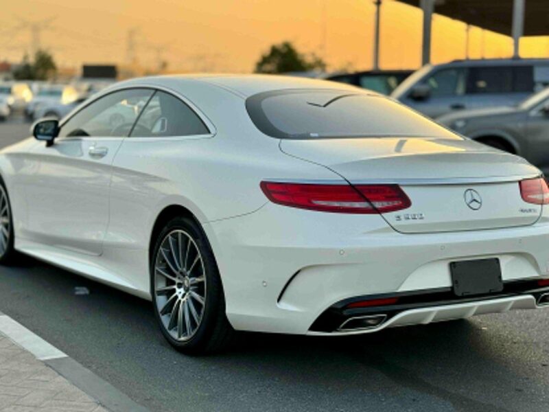 MERCEDES-BENZ S 550 8-Cylinder (V8) Engine WHITE GREY 2015