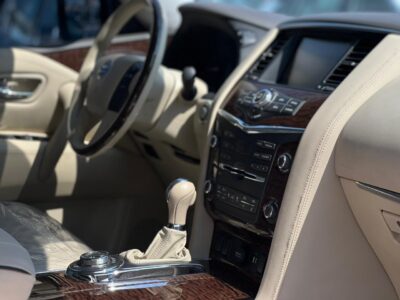 2018 Nissan Patrol SE 4.0-liter V6 Engine GCC Specs White Beige
