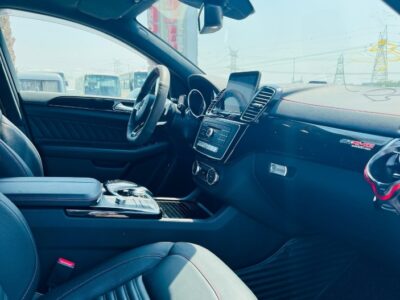 2017 MERCEDES-BENZ GLE 43 3.0L V6 Biturbo Red Black CHASSIS GUARANTEE