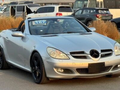 2005 MERCEDES BENZ SLK 350 V6 AUCTION GRADE 4/B Silver Black