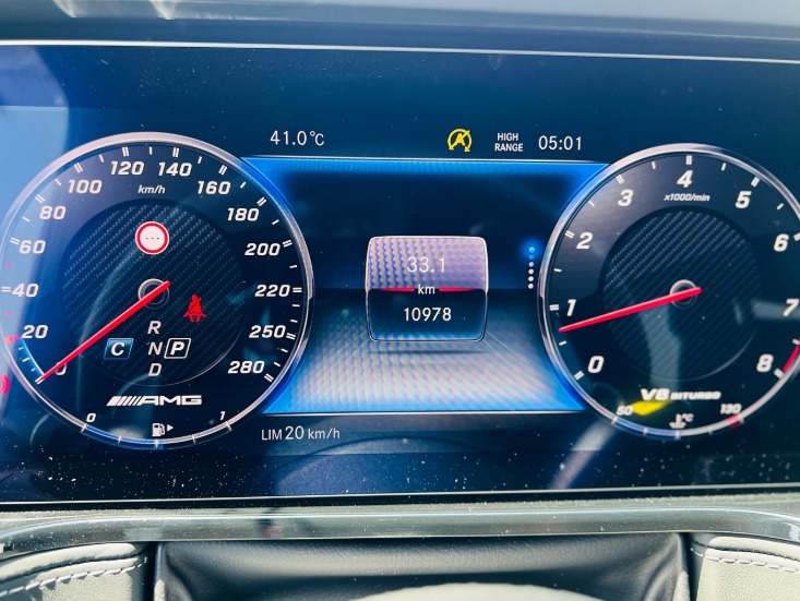 2019 MERCEDES BENZ G 63 AMG 4.0L V8 Biturbo Engine White Black