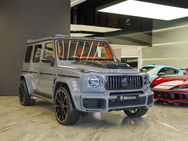 2019 Mercedes-AMG G 63 Brabus G800 4.0L V8 Bi-Turbo Grey Orange