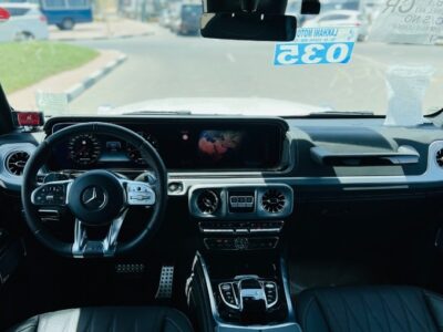 2019 MERCEDES BENZ G 63 AMG 4.0L V8 Biturbo Engine White Black