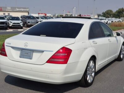 2006 MERCEDES BENZ S 350 V6 AUCTION GRADE 4/B White Black