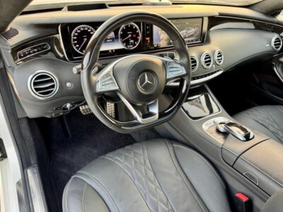 MERCEDES-BENZ S 550 8-Cylinder (V8) Engine WHITE GREY 2015