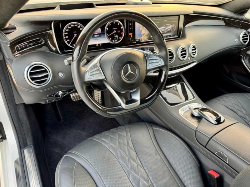 MERCEDES-BENZ S 550 8-Cylinder (V8) Engine WHITE GREY 2015