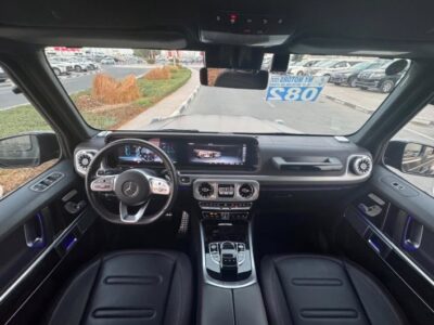 2020 Black MERCEDES BENZ G 550 AMG V8 AUCTION GRADE 4.5/A
