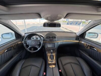 2007 MERCEDES BENZ E500 Body Kit E63 AMG V8 AUCTION GRADE 4/B Silver
