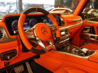 2019 Mercedes-AMG G 63 Brabus G800 4.0L V8 Bi-Turbo Grey Orange
