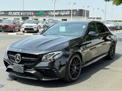 2017 MERCEDES BENZ E63 S 4MATIC+ 4.0 Twin-Turbocharged Petrol Engine Black