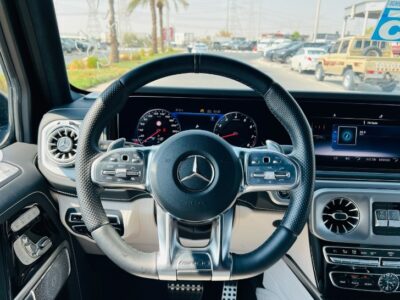2021 MERCEDES BENZ G63 4.0L V8 Biturbo Black-White CHASSIS GUARANTEE
