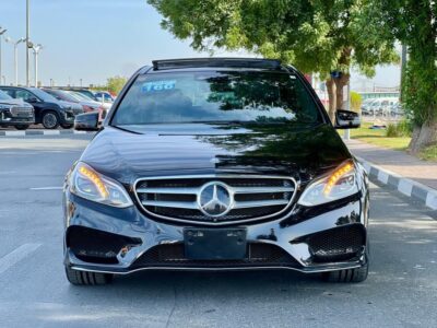 MERCEDES-BENZ E 300 3.5L V6 petrol engine Black Black 2015