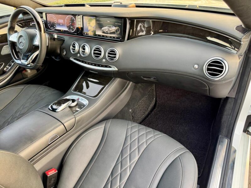 MERCEDES-BENZ S 550 8-Cylinder (V8) Engine WHITE GREY 2015