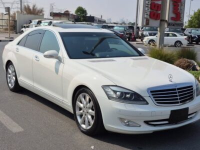 2006 MERCEDES BENZ S 350 V6 AUCTION GRADE 4/B White Black