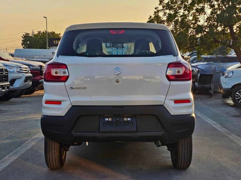 2026 Suzuki S Presso GL 1.0L V3 Engine AT PETROL White Black