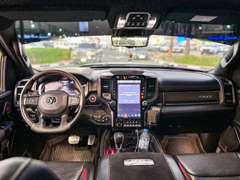 Dodge Ram Van 2023 Dodge Ram TRX 6.2 L Engine GCC Specs Black