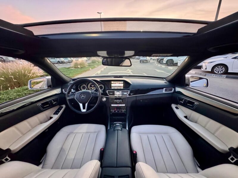 2014 Mercedes-Benz E 400 3.0-litre 6-Cylinder Engine Silver Beige