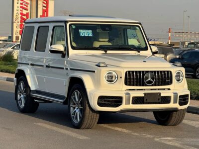 2019 Mercedes-Benz G-Class G 63 AMG MINT CONDITION CAR White Beige