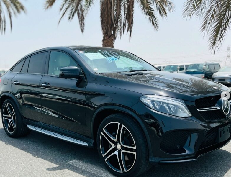 2016 MERCEDES BENZ GLE 43 3.0L Twin-Turbocharged V6 Engine Black Beige