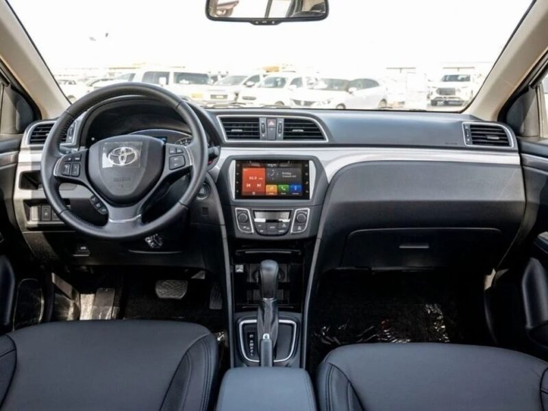 Toyota Belta 1.5L Engine Petrol Automatic MY2023 Silver Black