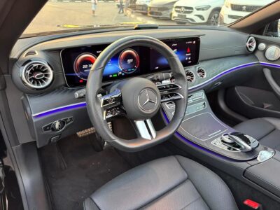 2021 Mercedes-Benz E-Class E450 Convertible Excellent Condition Black
