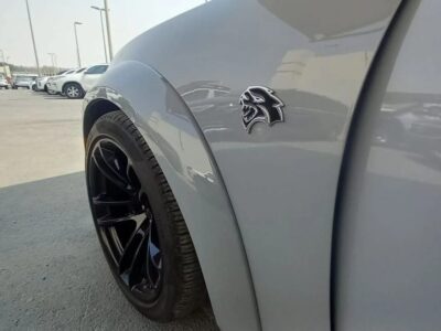 2022 Dodge Charger SRT Hellcat 6.2L Engine 717 HP Grey Red