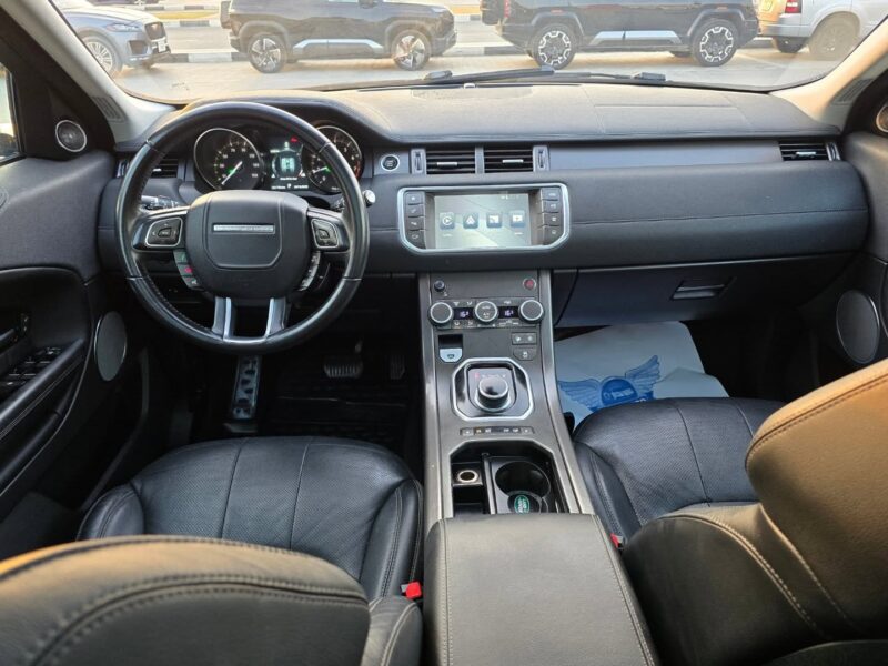 2019 Land Rover Range Rover Evoque 2.0-liter Turbocharged 4-Cylinder Black