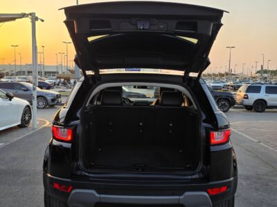 2019 Land Rover Range Rover Evoque 2.0-liter Turbocharged 4-Cylinder Black