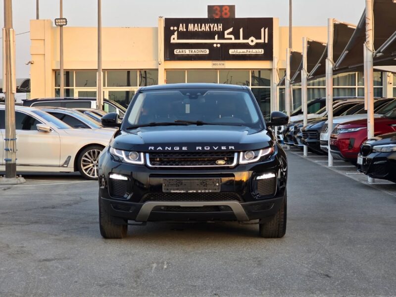 2019 Land Rover Range Rover Evoque 2.0-liter Turbocharged 4-Cylinder Black