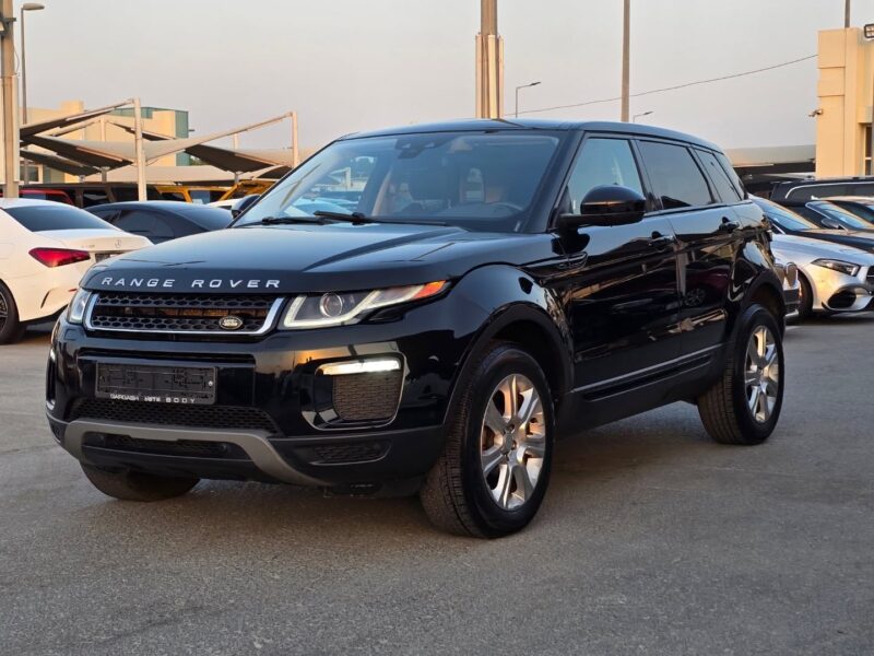 2019 Land Rover Range Rover Evoque 2.0-liter Turbocharged 4-Cylinder Black