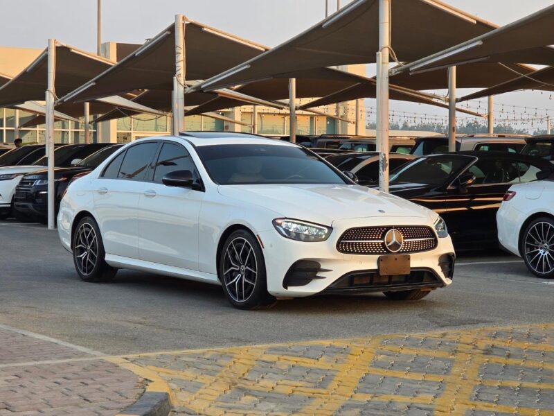 2022 Mercedes-Benz E350 2.0L inline 4 Cylinder Engine White Beige