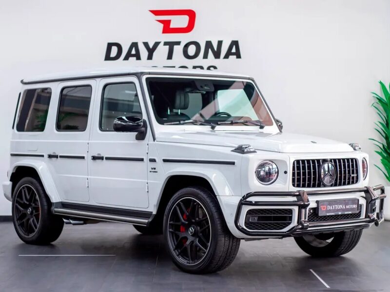 2022 Mercedes-Benz G-Class G 63 AMG DOUBLE NIGHT PACKAGE White Red