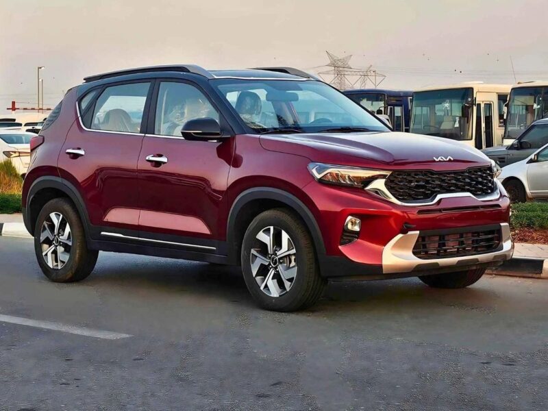 Kia Sonet DUAL TONE 1.5L V4 Engine FULL OPTION Red Beige
