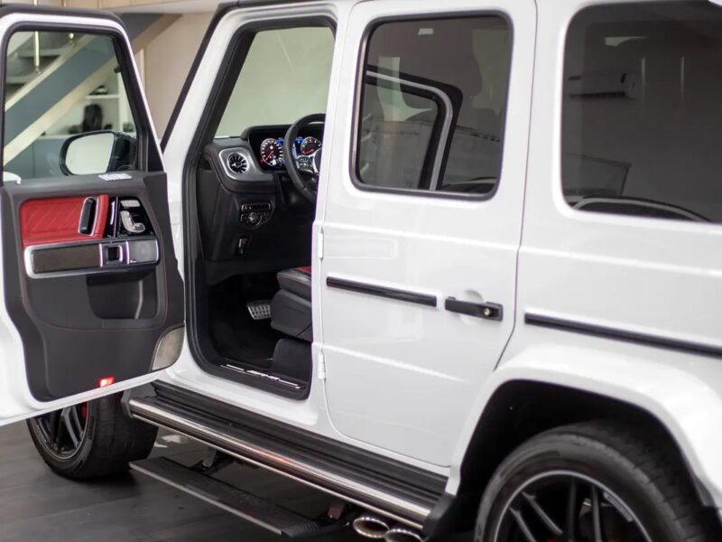 2022 Mercedes-Benz G-Class G 63 AMG DOUBLE NIGHT PACKAGE White Red