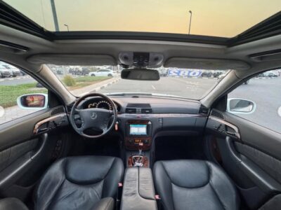 2003 MERCEDES BENZ S 600 L V12 AUCTION GRADE 4/B Black White