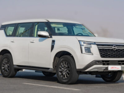 2026 Nissan Patrol XE 3.8L AT 3.8L V6 Petrol White Black