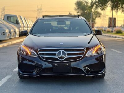 MERCEDES-BENZ E 300 6-cylinder engine BLACK 2015 RWD
