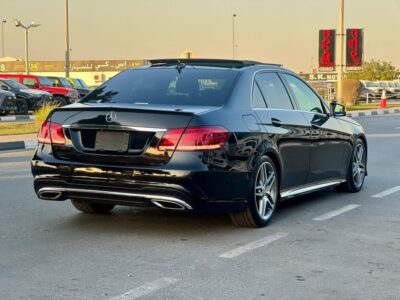 MERCEDES-BENZ E 300 6-cylinder engine BLACK 2015 RWD