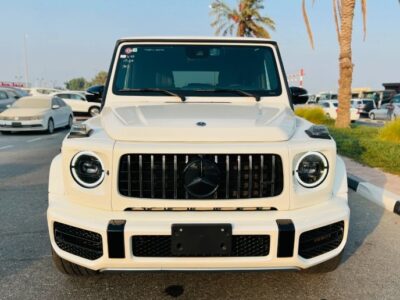 2020 MERCEDES BENZ G 63 AMG 4.0-liter V8 biturbo Engine Black White
