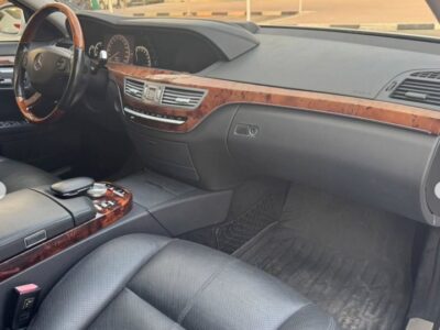 2008 MERCEDES BENZ S 550 Body Kit S63 AMG V8 AUCTION GRADE 4.5/B Silver