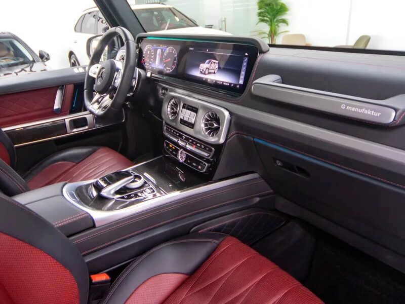 2022 Mercedes-Benz G-Class G 63 AMG DOUBLE NIGHT PACKAGE White Red