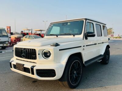 2020 MERCEDES BENZ G 63 AMG 4.0-liter V8 biturbo Engine Black White