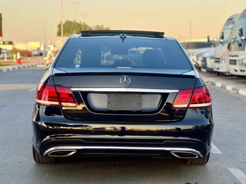 MERCEDES-BENZ E 300 6-cylinder engine BLACK 2015 RWD