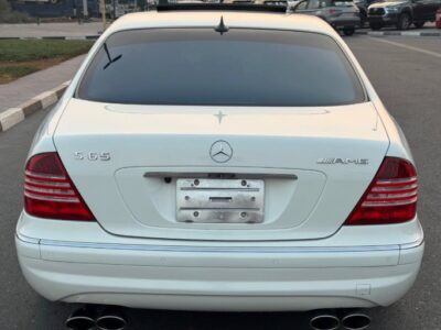 2003 MERCEDES BENZ S 600 L V12 AUCTION GRADE 4/B Black White