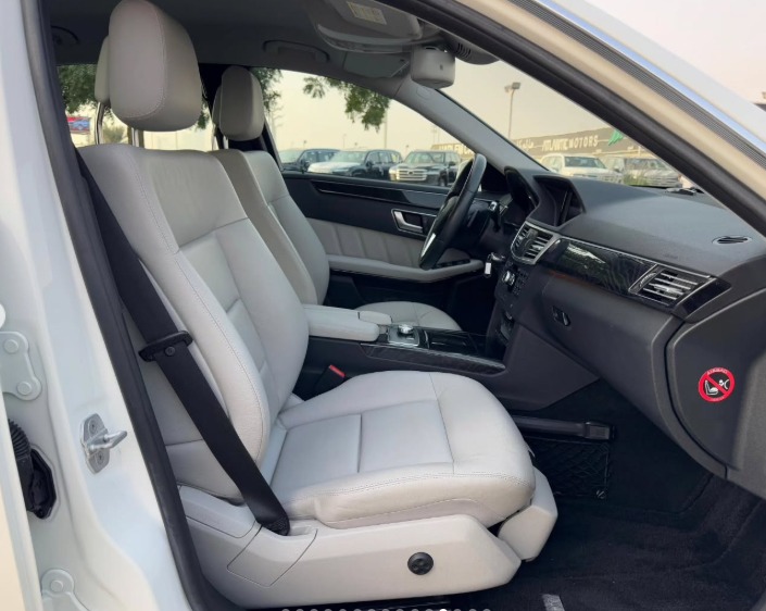 Mercedes Benz E350 3.5-liter V6 Engine 2013 Very Clean Car White