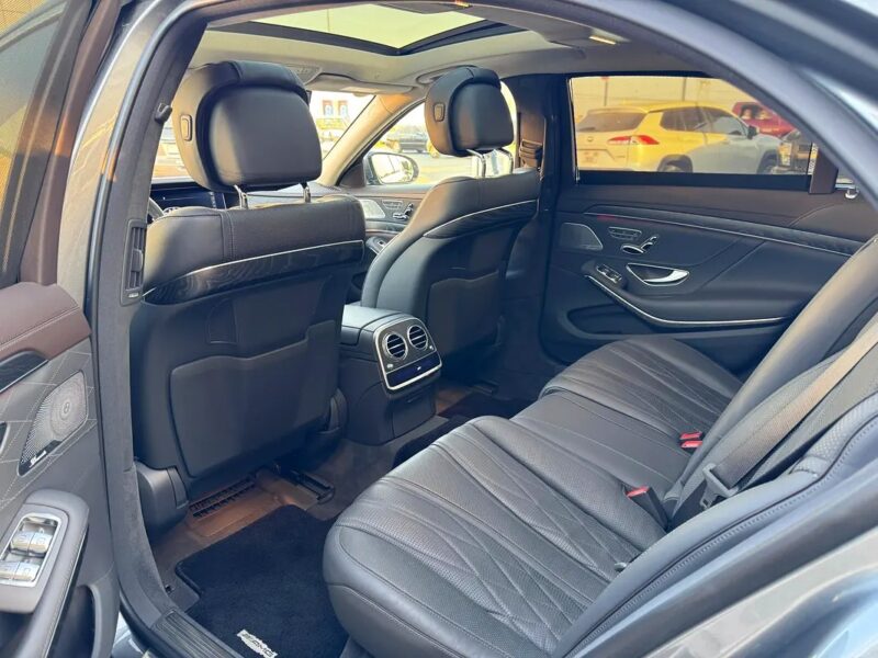2018 Mercedes-Benz S-Class S 63 AMG Excellent Condition Grey Black